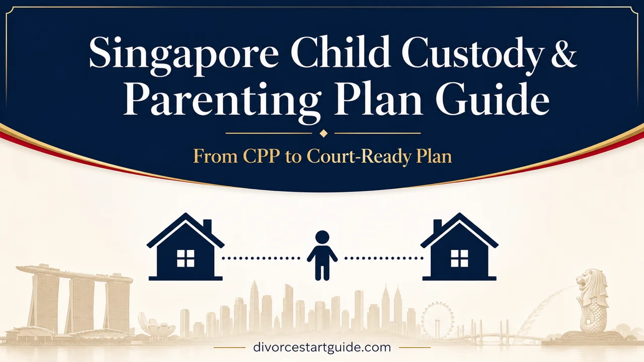 Singapore Custody & Parenting Plan Guide — From CPP to Court-Ready Plan