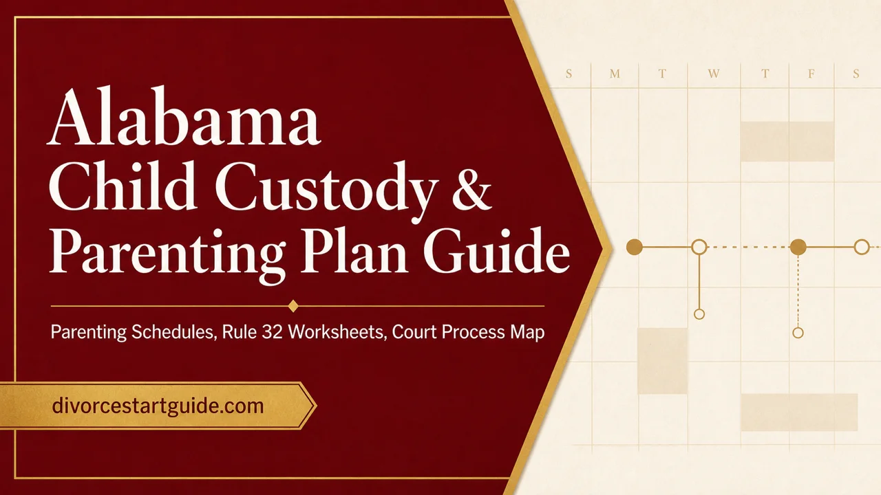 Alabama Child Custody & Parenting Plan Guide — Without the Retainer