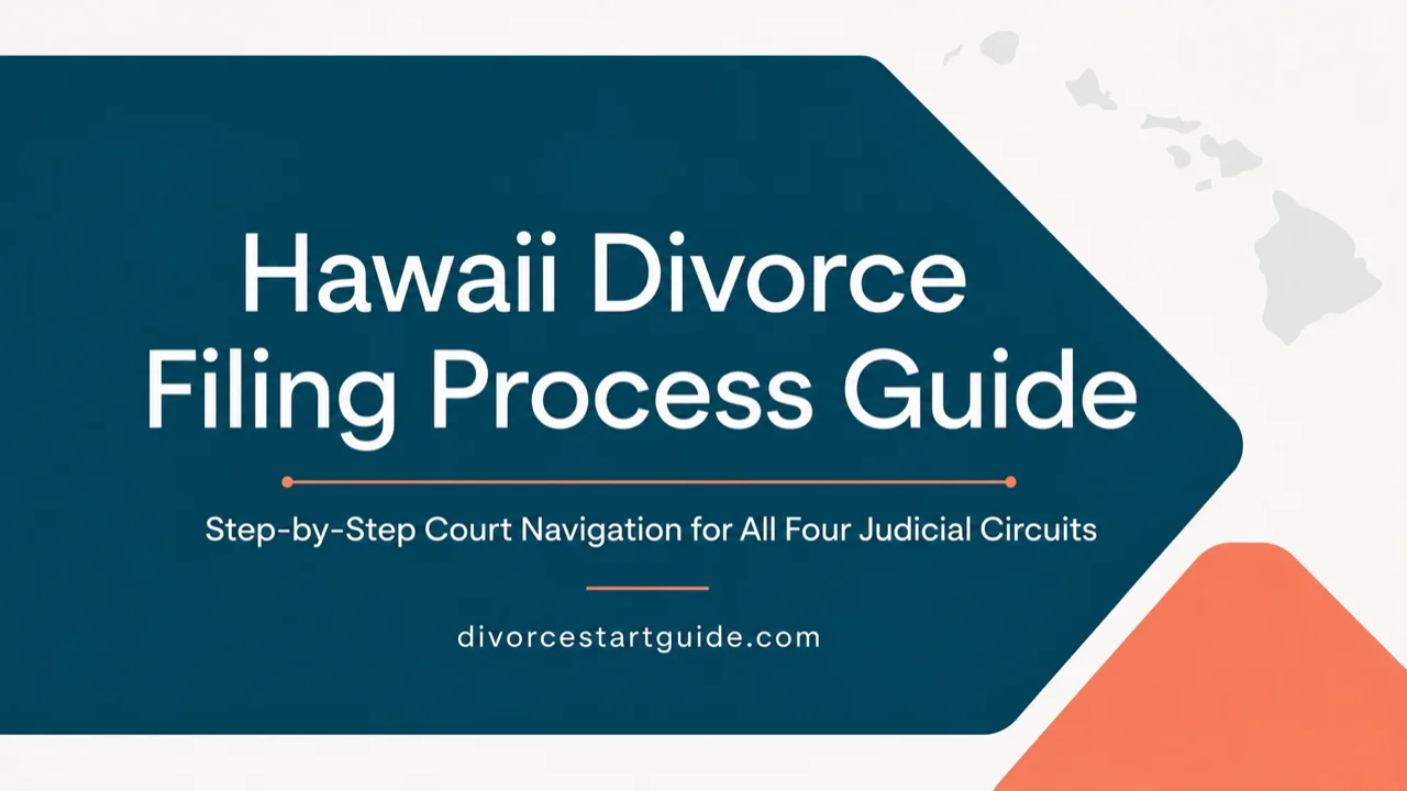 Hawaii Divorce Filing Process Guide — Navigate Four Circuits Without a Lawyer