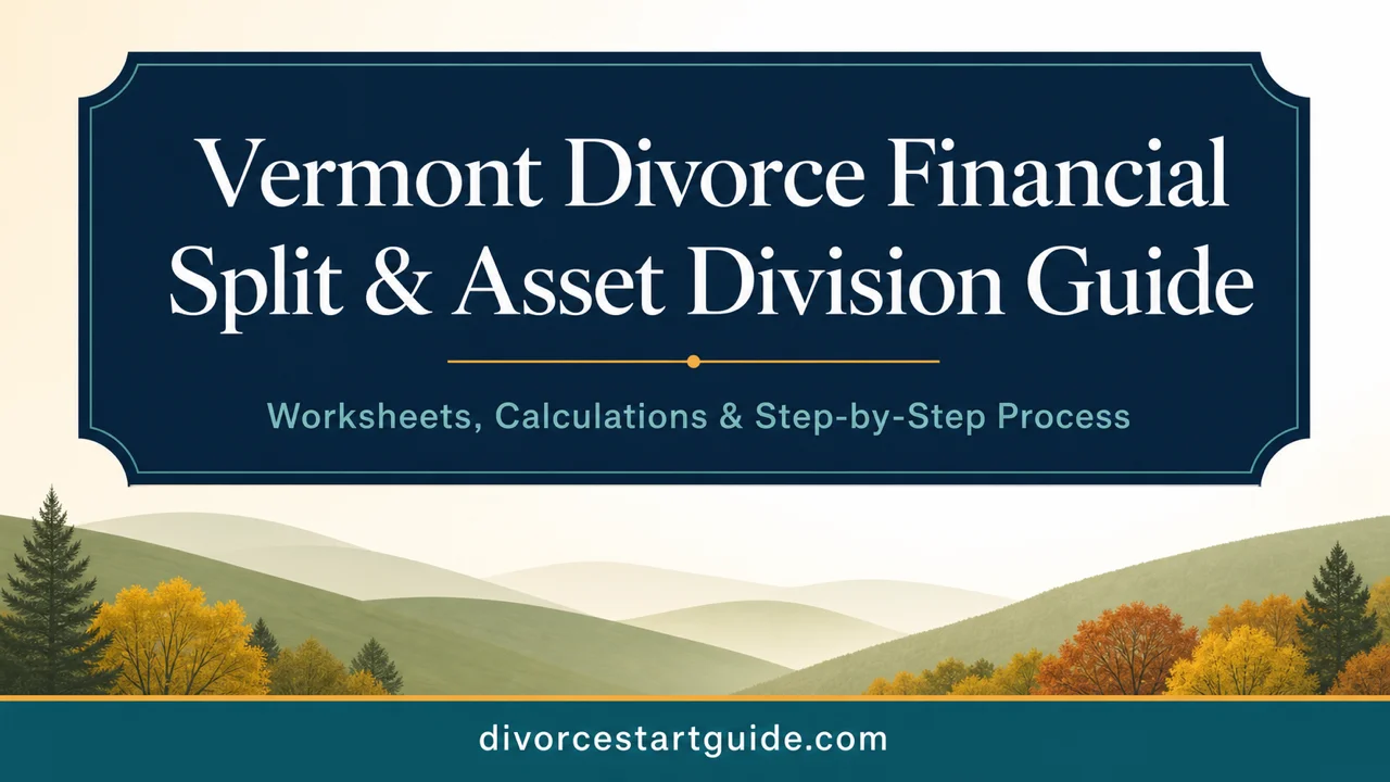 Vermont Divorce Financial Split — All-Property Division Guide
