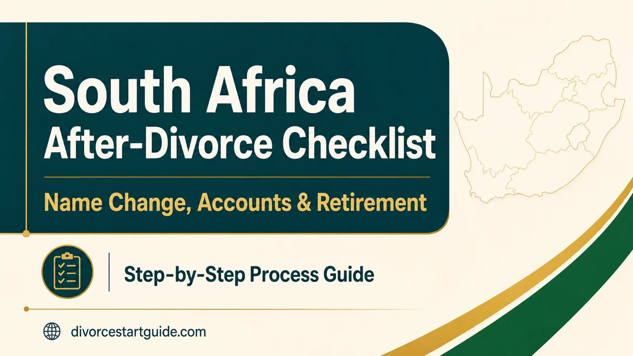 South Africa Post-Divorce Admin Guide — Name, Pension & Property